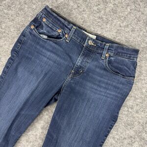 Levi's Boyfriend Women's Jeans W29  L27‎ Blue Medium Wash Relaxed Straight
